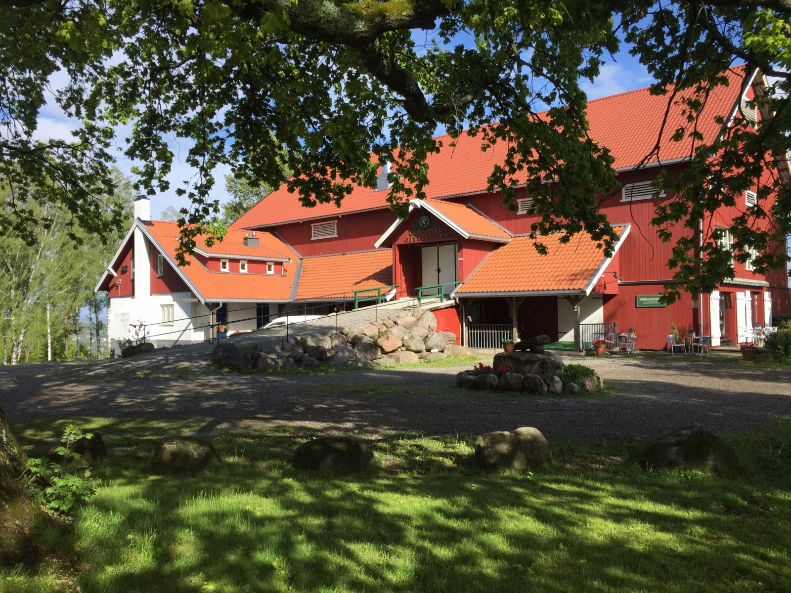 Grønsand Gjestegård ved Oslofjorden i Asker.